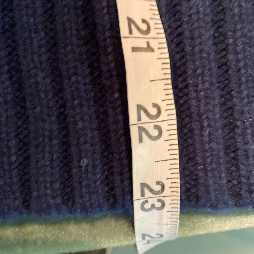 #142 J. CREW Navy Cable Knit Sweater - Picture 8 of 9
